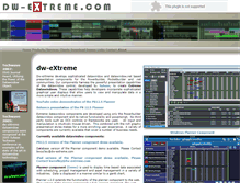 Tablet Screenshot of dw-extreme.com